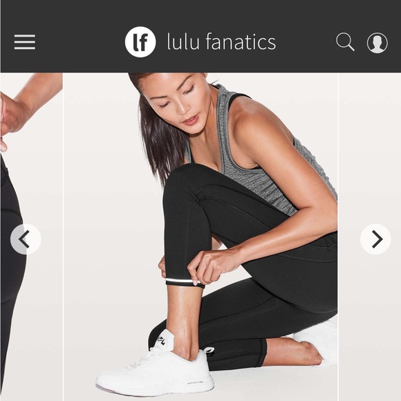 Lululemon Leggings Time to Sweat Black Leggings - Picture 4 of 9